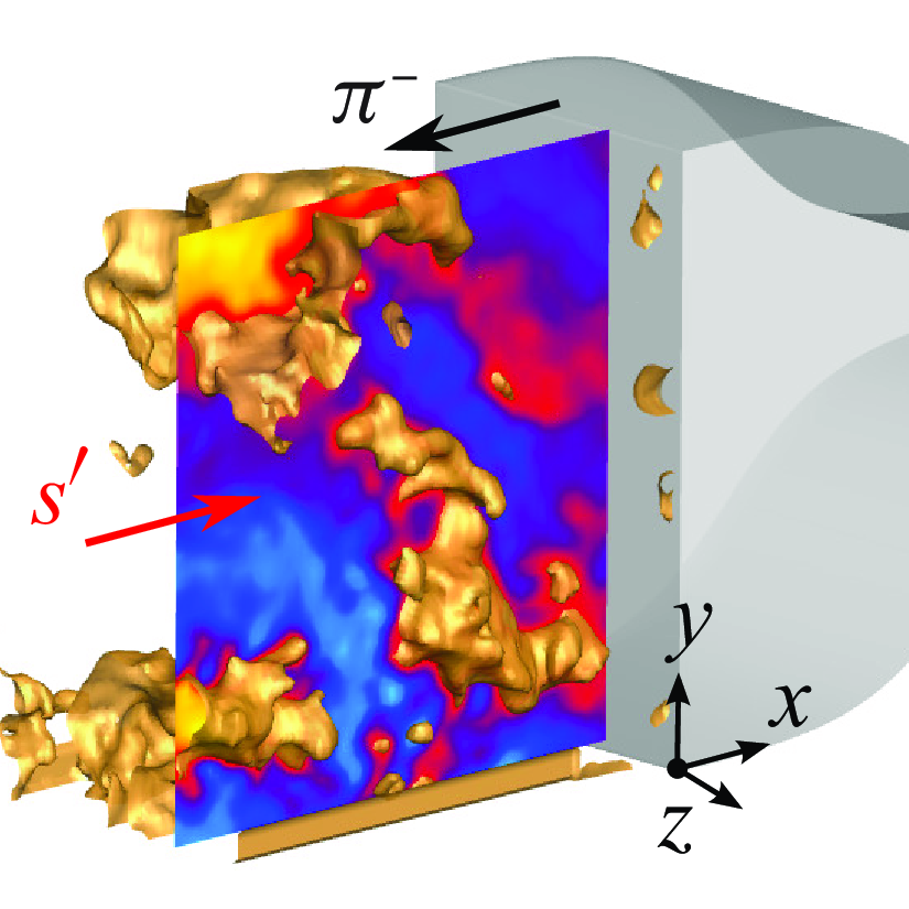 Simulation of a non-premixed flame responding to a transverse acoustic mode in a combustor