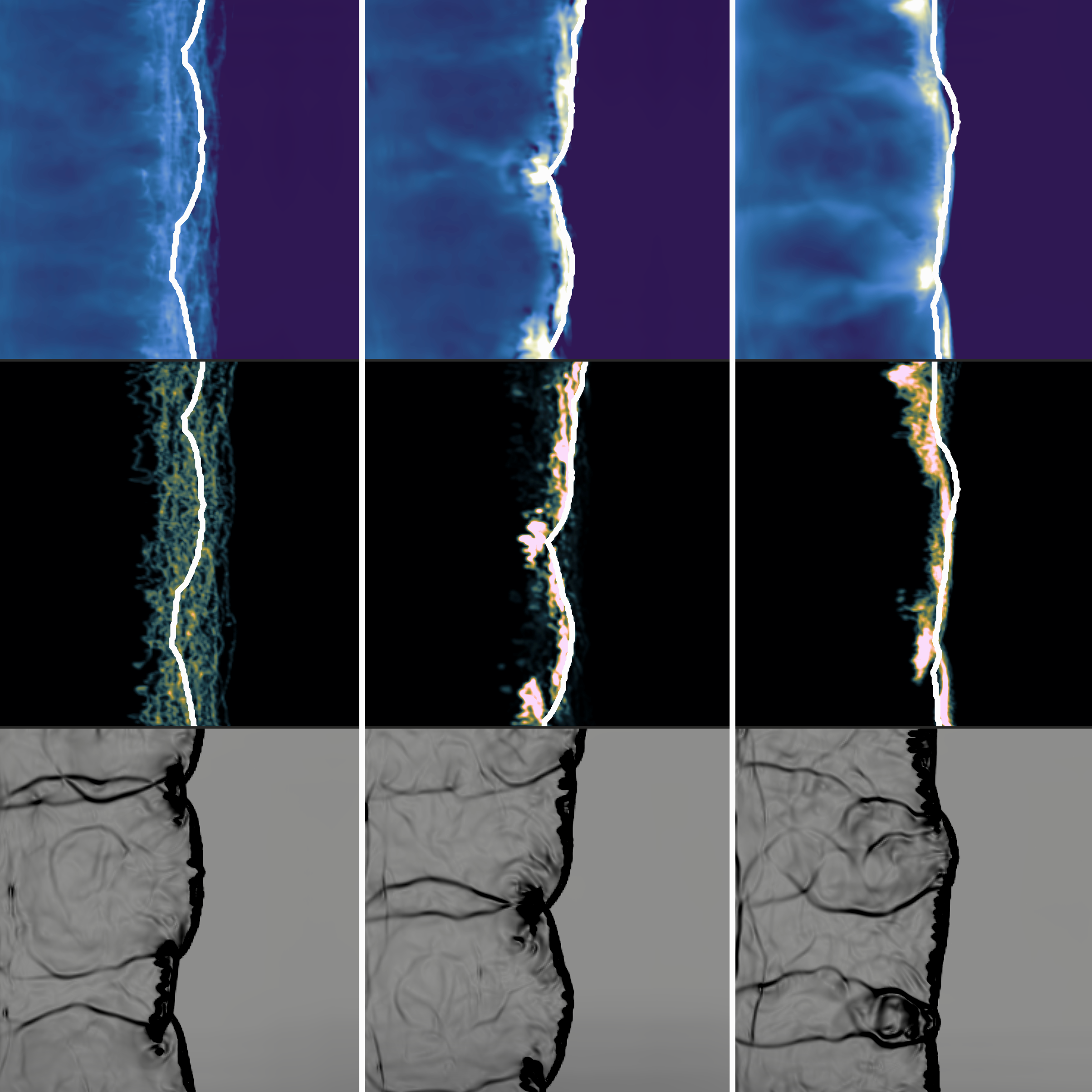 Data-assimilation reconstruction of a detonation wave structure from sparse imaging measurements